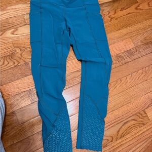 Lululemon Athletica Teal Leggings